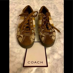 Authentic Coach tennis shoes